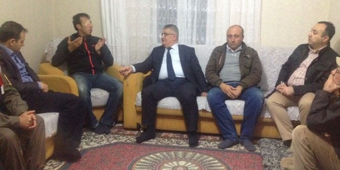 Vali Aykut Pekmez Yaralanan Uzman Çavuş Asım Yiğit’i Ziyaret Etti