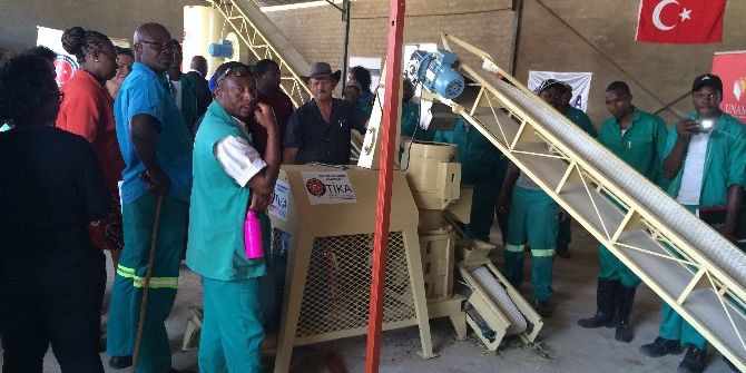 Tika, Namibya’da Yem Üretim Tesisi Kurdu