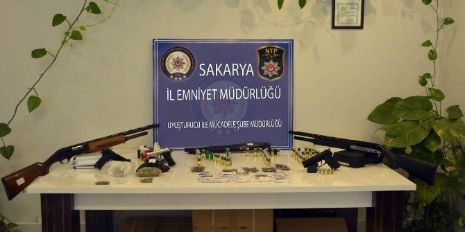 Sakarya’da 200 Polisle Şafak Vakti Operasyon