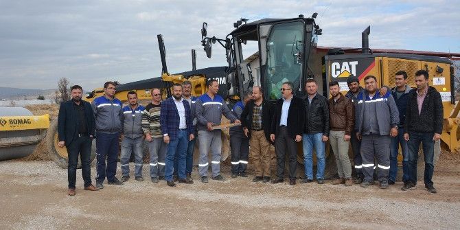 Korkuteli Naldöken Yolunda Çalışma