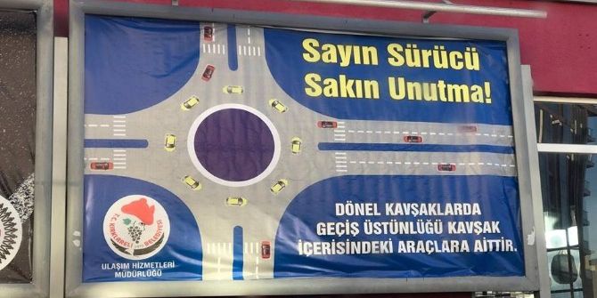Trafik Kurallarına Farkındalık Afişleri