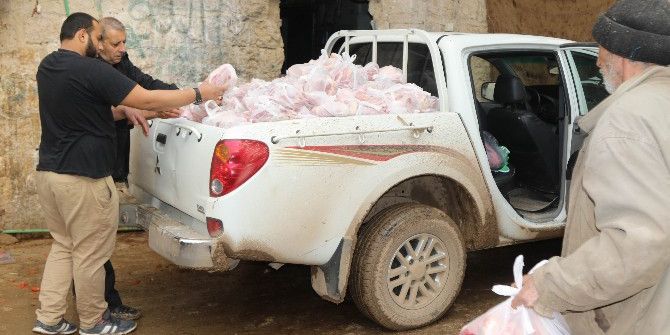 İhh Dabık’ta 400 Aileye Akika-adak Eti Dağıttı