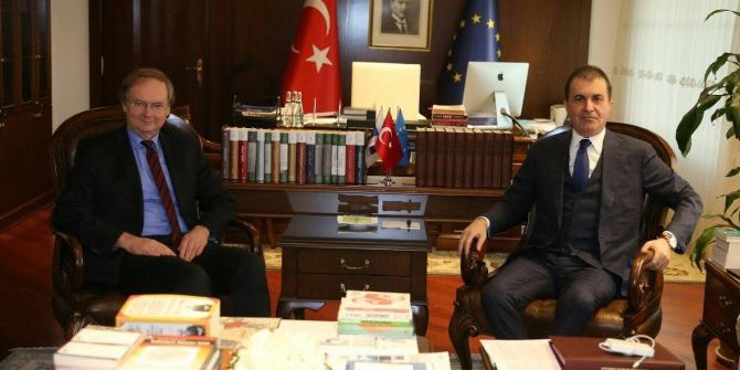 Ab Bakanı Çelik, Ab Türkiye Delegasyonu Başkanı Berger’i Kabul Etti