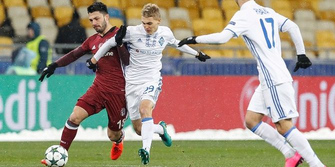 Uefa Şampiyonlar Liginde Beşiktaş deplasmanda Dinamo Kiev  İle Karşılaşıyor