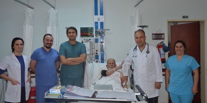 97 Yaşındaki Mehmet Dede Adü’de Sağlığına Kavuştu