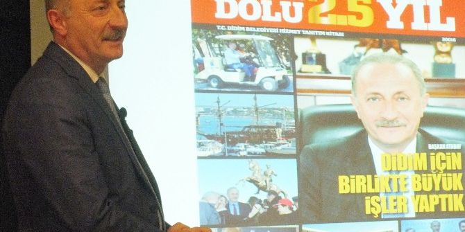 Atabay 2,5 Yıllık İcraatlarını Halka Anlattı