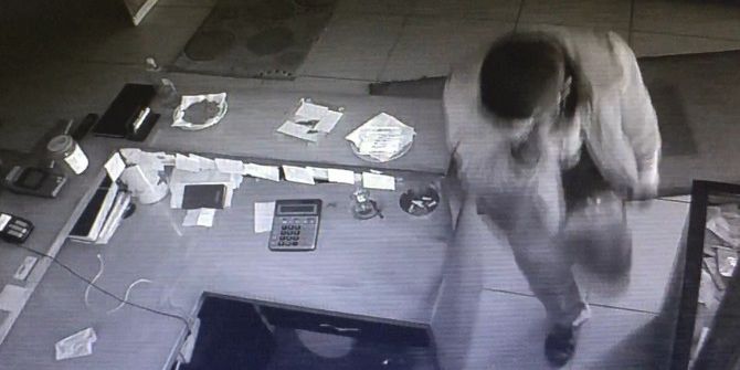 Hırsızdaki Rahatlık ’Pes’ Dedirtti