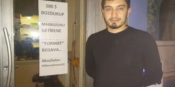 Dolar Bozdurana Bilgisayar Formatı Bedava