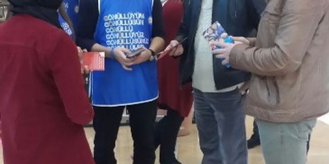 “Gönüllüysen Renk Ver” Etkinliği