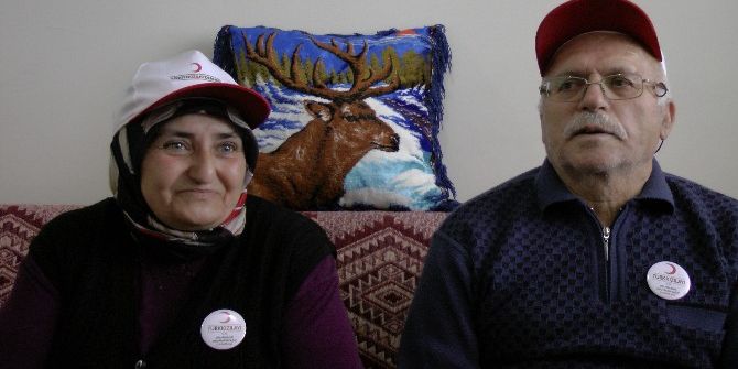 22 Tapusunu Kızılay’a Devreden Yaşlı Çift Konuk Evine Yerleşti