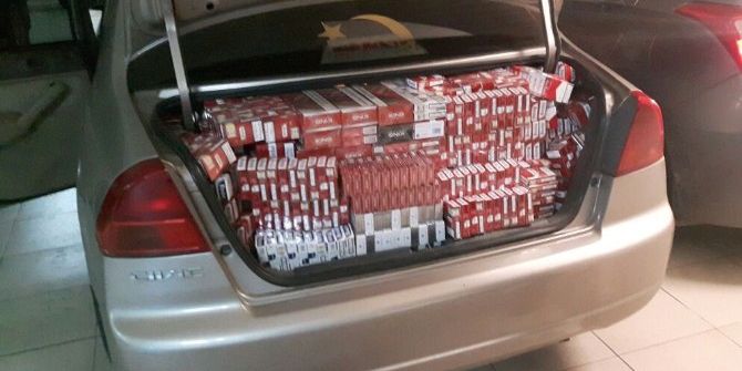 Türkiye Kaçakçılıkta Sigara Kaçakçılığı İlk Sırada