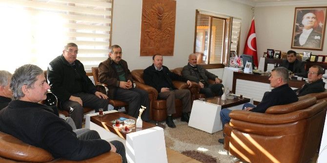 Pazaryeri Esnaflardan Ötv’siz Araç Yenilenmesi İçin Teşekkür Ziyareti