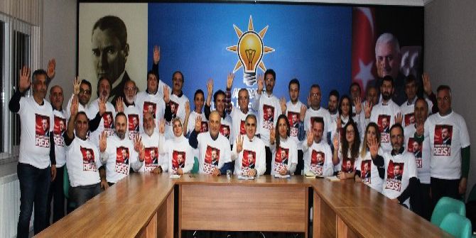 Ak Parti Nilüfer’den Erdoğan’a Destek