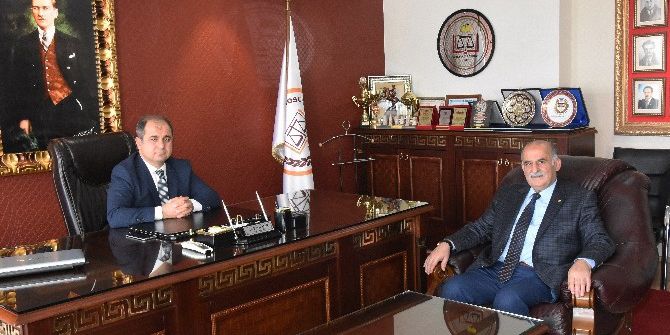 Mtso Başkanı Hasan Hüseyin Erkoç’dan Baro Başkanına Hayırlı Olsun Ziyareti