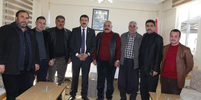 Ekinci Stk Ve Esnaf Ziyaretlerini Sürdürüyor