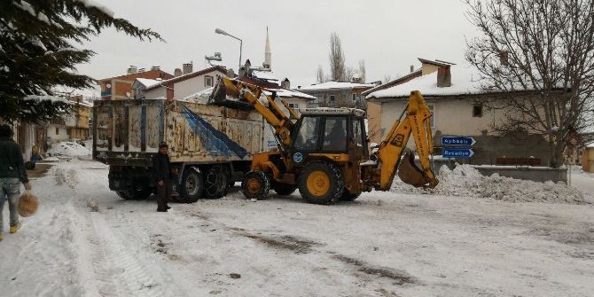 Başçiftlik’te Karla Mücadele