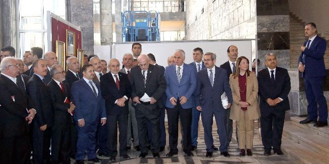 Tbmm’de Klasik Türk Sanatları Sergisi Açıldı