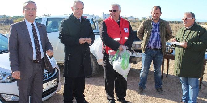 Kaymakam Nazlı Ve Başkan Yardımcısı Bacan Selden Zarar Gören Bölgeleri Mercek Altına Aldı