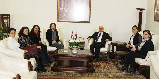 Tobb Düzce Kadın Girişimciler Kurulundan Vali Dağlı‘ya Ziyaret