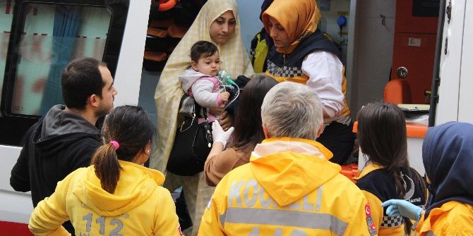 Alevlerin Arasında Kalan Vatandaşların Yardımına İtfaiye Yetişti