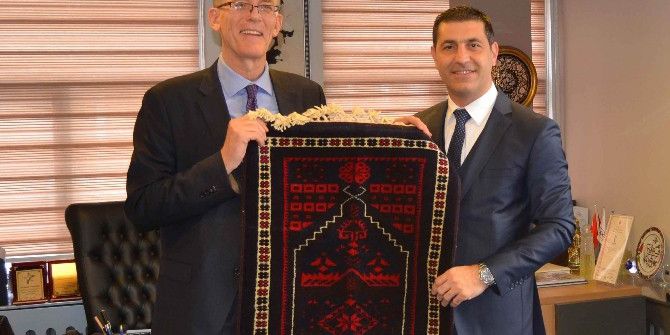 Hollandalı Başkonsolos Schuddeboom, Başkan Ermişler İle Bir Araya Geldi