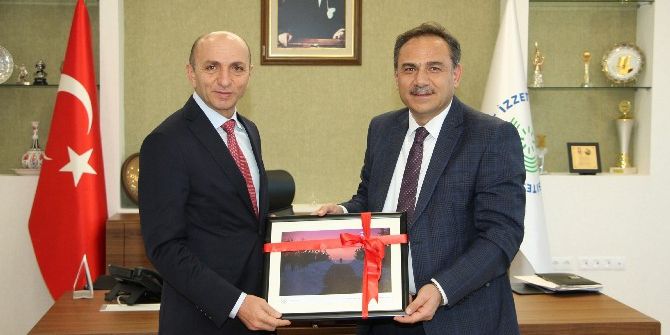 Yeni Bolu Orman Bölge Müdürü’nden Rektör Coşkun’a Ziyaret