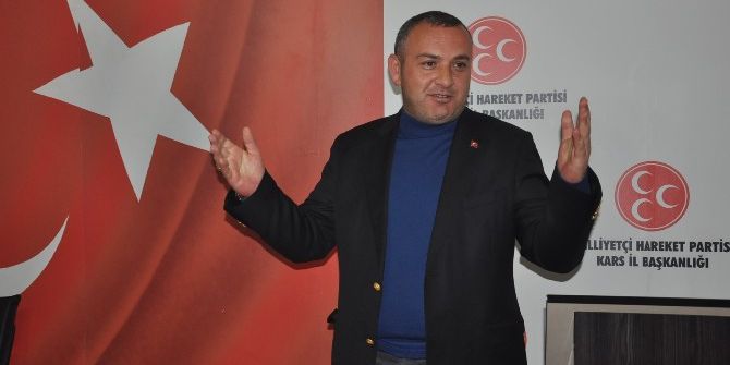 Mhp Kars İl Başkanı Özcan, Türkiye Gündemini Değerlendirdi