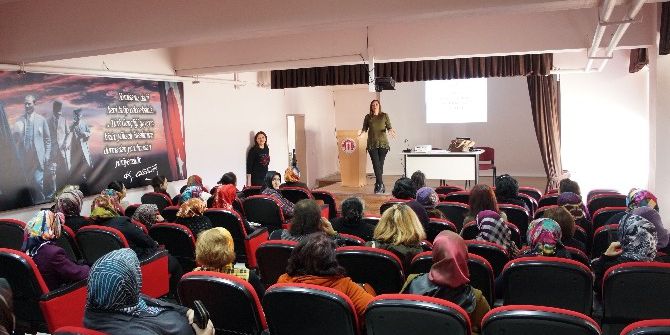 Kadınlara Kanser Eğitimi Verildi