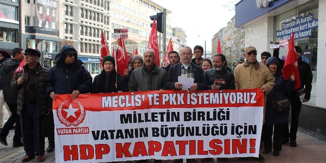 Vatan Partisi’nden ‘Hdp Kapatılsın’ Çağrısı