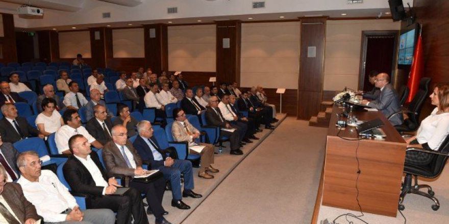 İl Koordinasyon Kurulu, Vali Çakacak Başkanlığında Toplandı