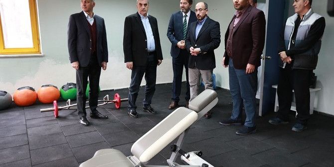 Başkan Toçoğlu, Basket Takımını Ziyaret Etti