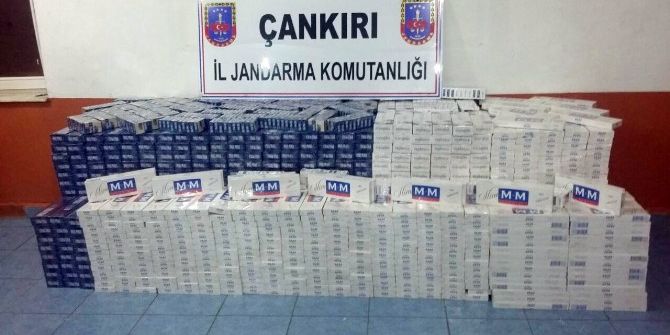 Çankırı’da Kaçak Sigara Operasyonu