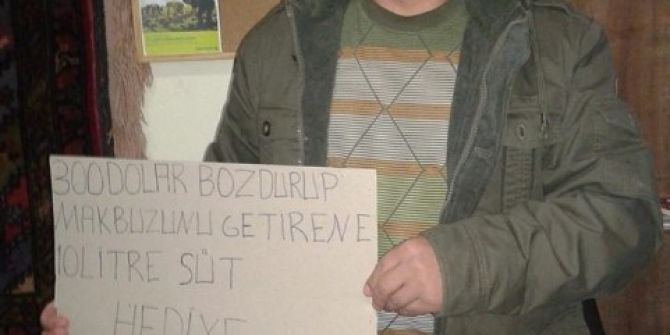 Dolarını Bozdurana 10 Litre Süt, Kahvehanede Bir Hafta Çay Bedava