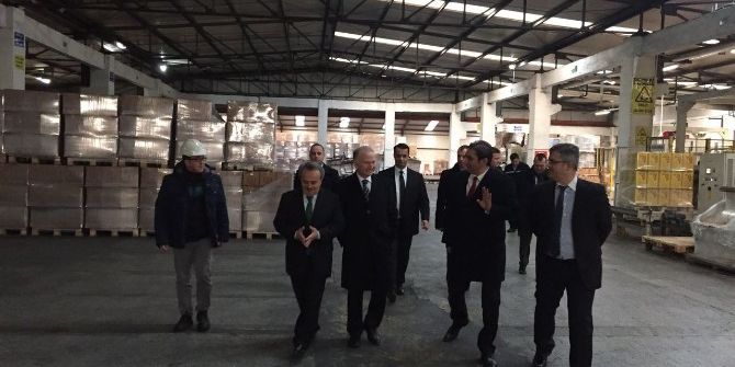 Vali Ceylan Trakya Birlik Entegre Tesisleri’ni İnceledi