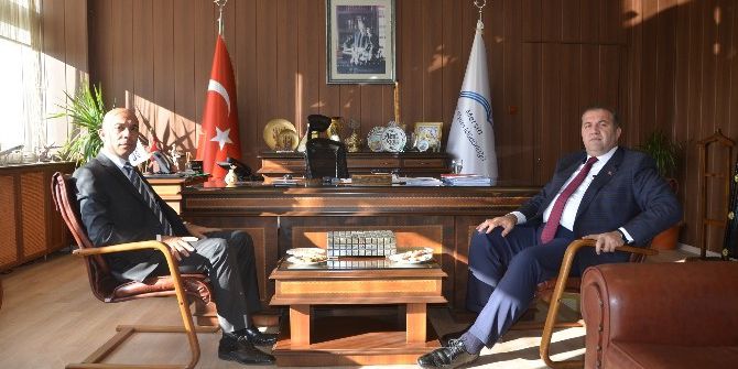 Emniyet Müdürü Şahne’den Milli Eğitim Müdürü Koca’ya Ziyaret