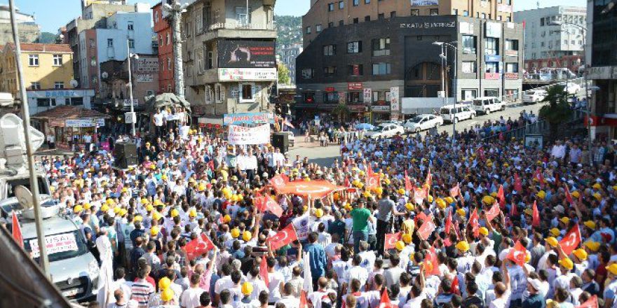 Madencilerden “Özelleştirmeye Hayır” Eylemi
