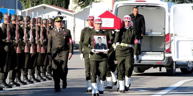 Suriye Şehidi Uzman Çavuş Ahmet Şahin Memleketine Uğurlandı