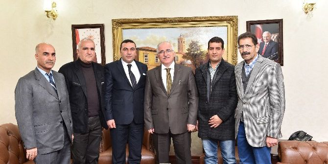 Oda Başkanlarından Vali Tuna’ya Ziyaret