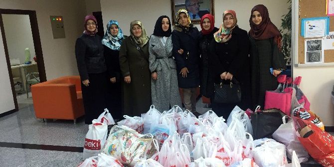 Pursaklarlı Hanımlardan Suriyelilere Yardım Eli