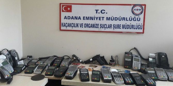 Adana’da Pos Tefecilerine Operasyon: 14 Gözaltı