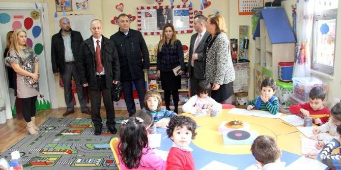 Sırbistan Sjenica Belediye Başkanı Atalar’dan Kartal’da Kreş Ziyareti