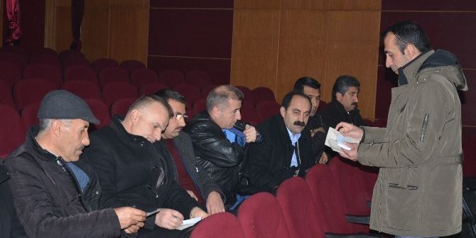 Yüksekova Sydv’de Mütevelli Heyet Seçimi