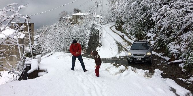 Rize’de Dört İlçede Okullar Tatil Edildi