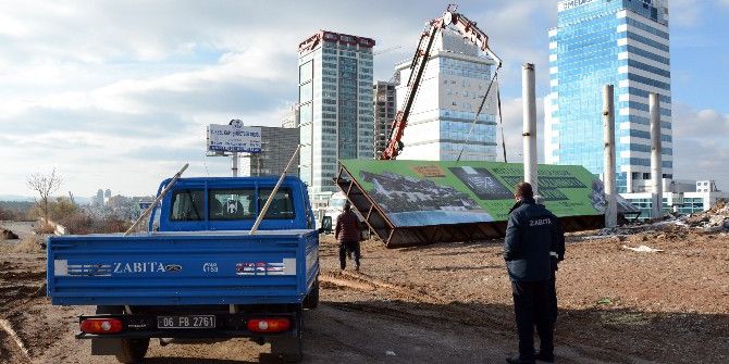 Ankara’da İzinsiz Reklamla Mücadele