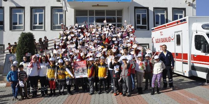 Seydişehir’de 112 Çalışanlarından Öğrencilere Eğitim