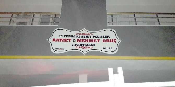 Yaptırdığı Apartmana Besnili Şehitlerin İsmini Verdi
