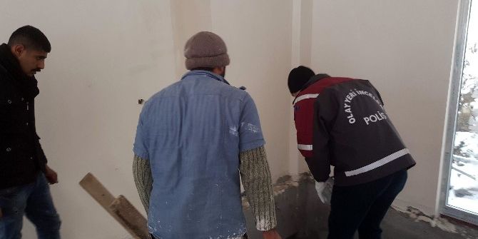 Bodrum Kata Düşerek Kalbi Duran İşçi Hayata Döndürüldü