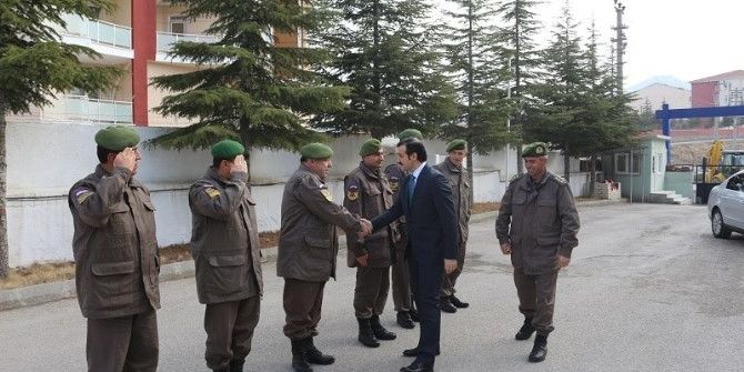 Kaymakam Gözen’den Karakol Ziyareti