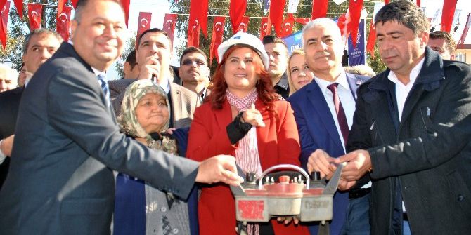 Başkan Çerçioğlu, Çine’de Çok Amaçlı Salon Kompleksinin Temelini Attı