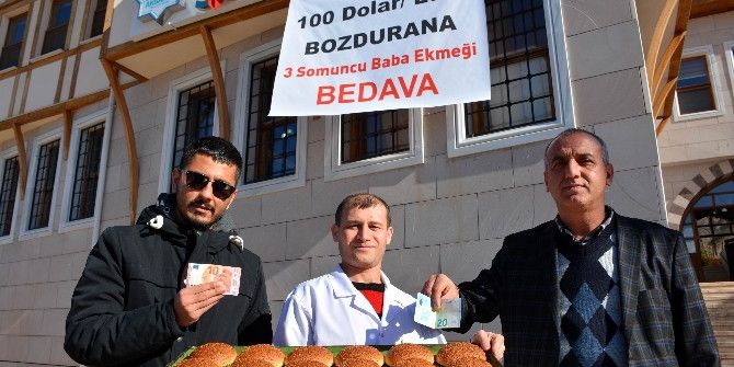 Aksaray’da Dolar Bozdurma Çağrısına Destekler Sürüyor
